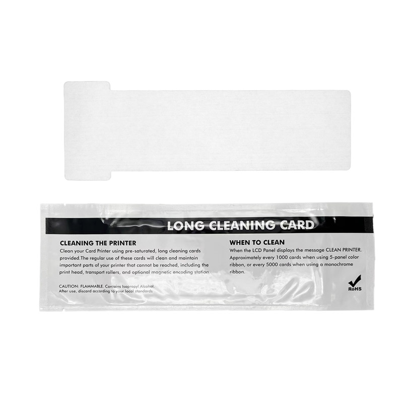 Magicard Short T-shaped Cleaning Card